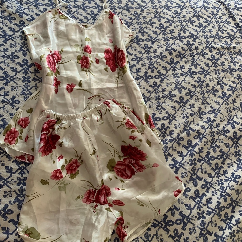 Satin pajama set